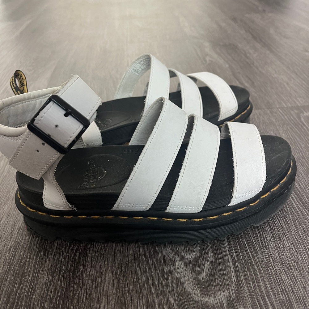 Dr. Martens Women’s White Sandals